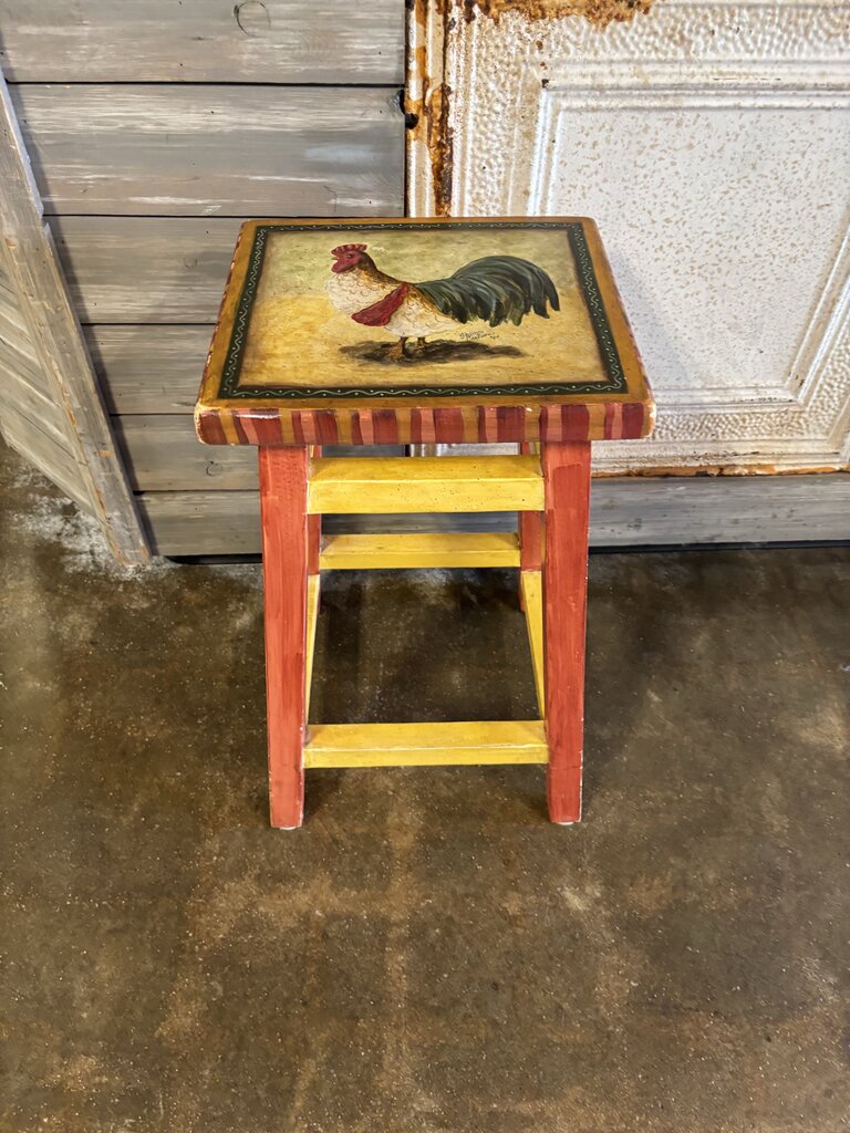 Rooster Stool