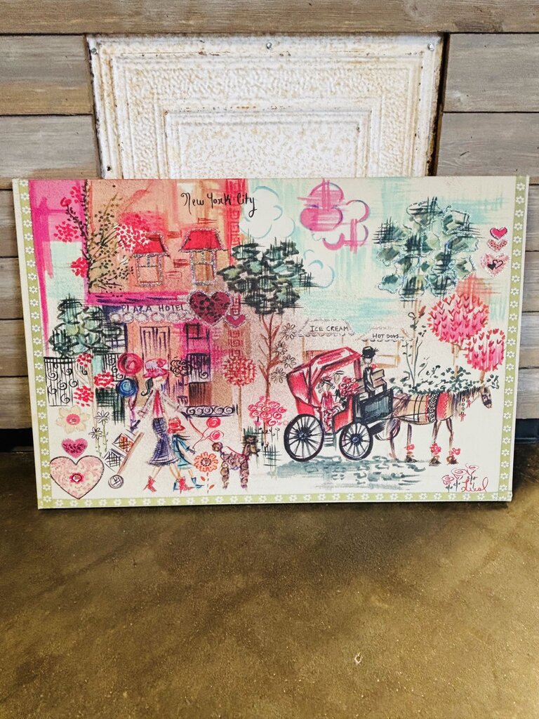 Liesl New York Street Scene Print