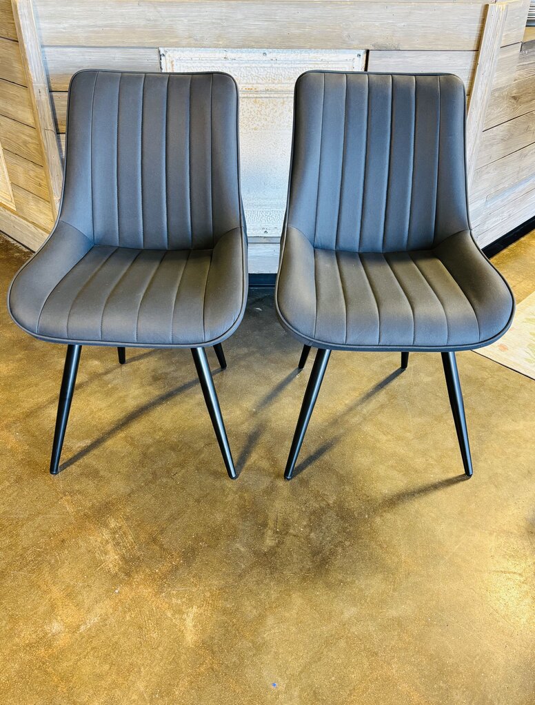 Set 2 Upholstered Accent/Dining Chairs