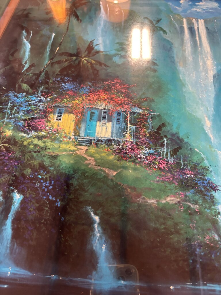 Surrender to Paradise Signed 28 X 27.5