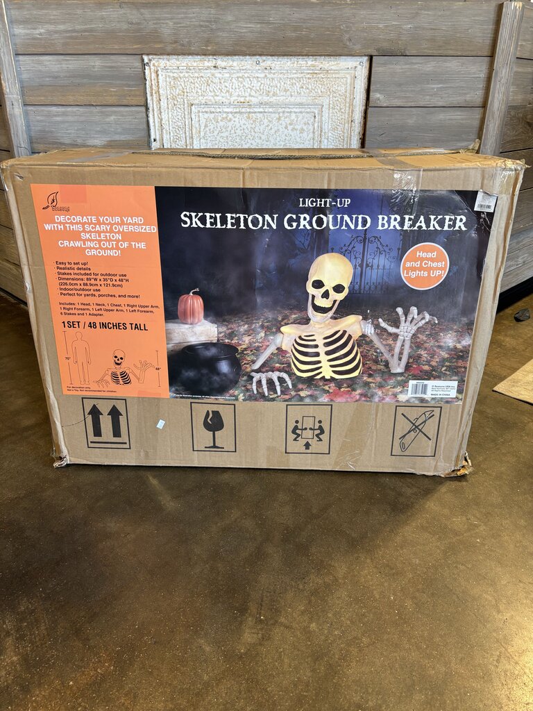 Light up Skelton Ground Breaker