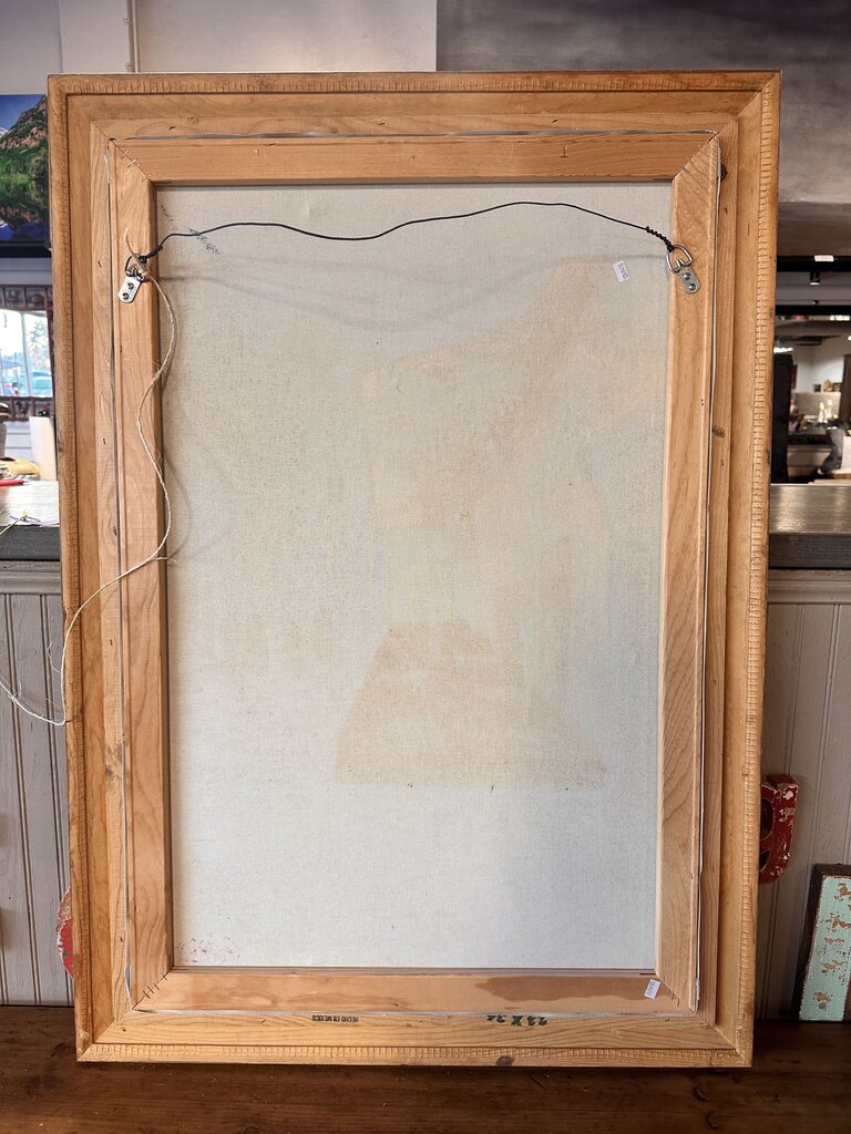 Original Painting Cafe Terrace
