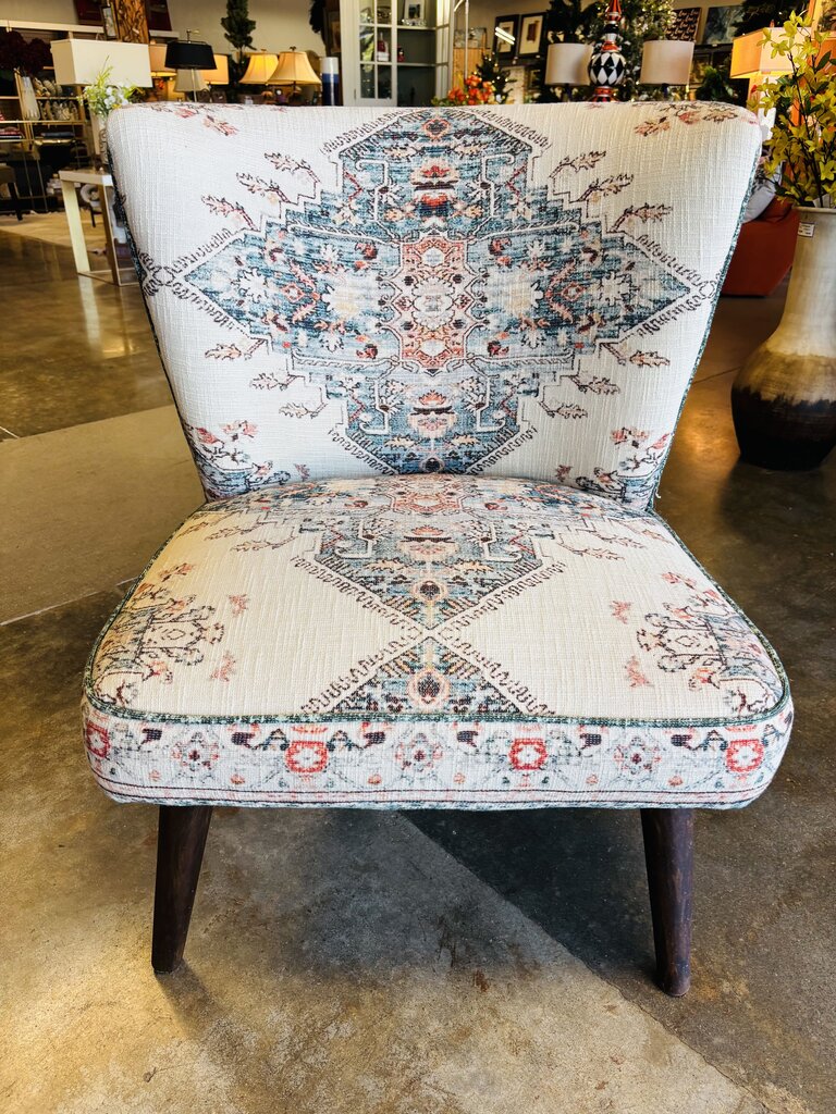 BoHo Fabric Accent Chair