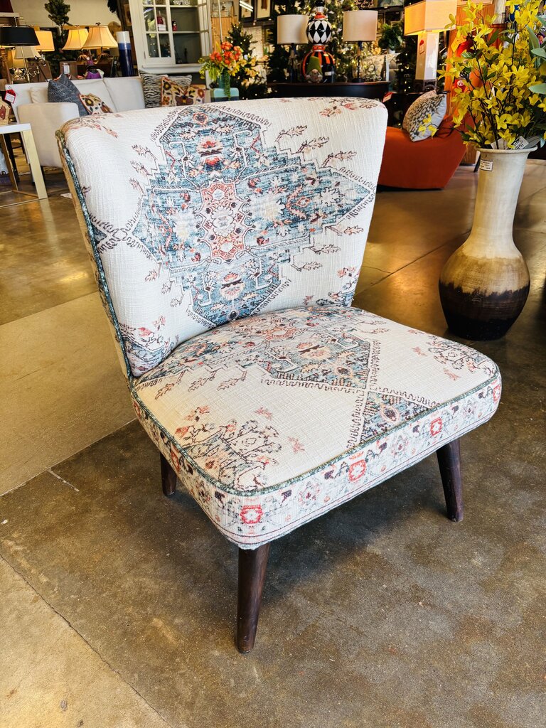 BoHo Fabric Accent Chair
