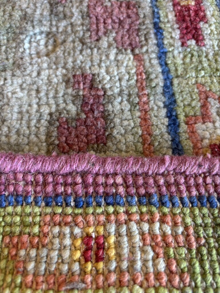 Hand Knotted Wool Rug 5 X 8