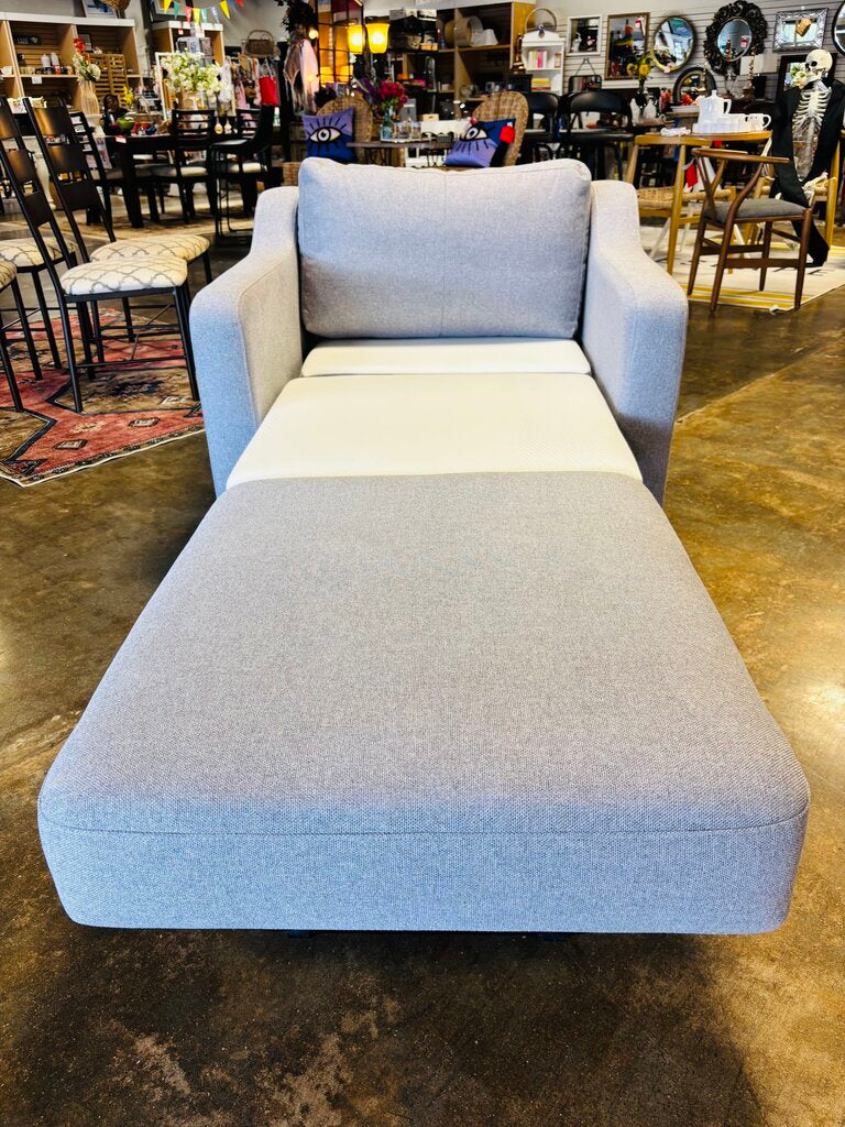 Fabric Twin Sleeper Chair
