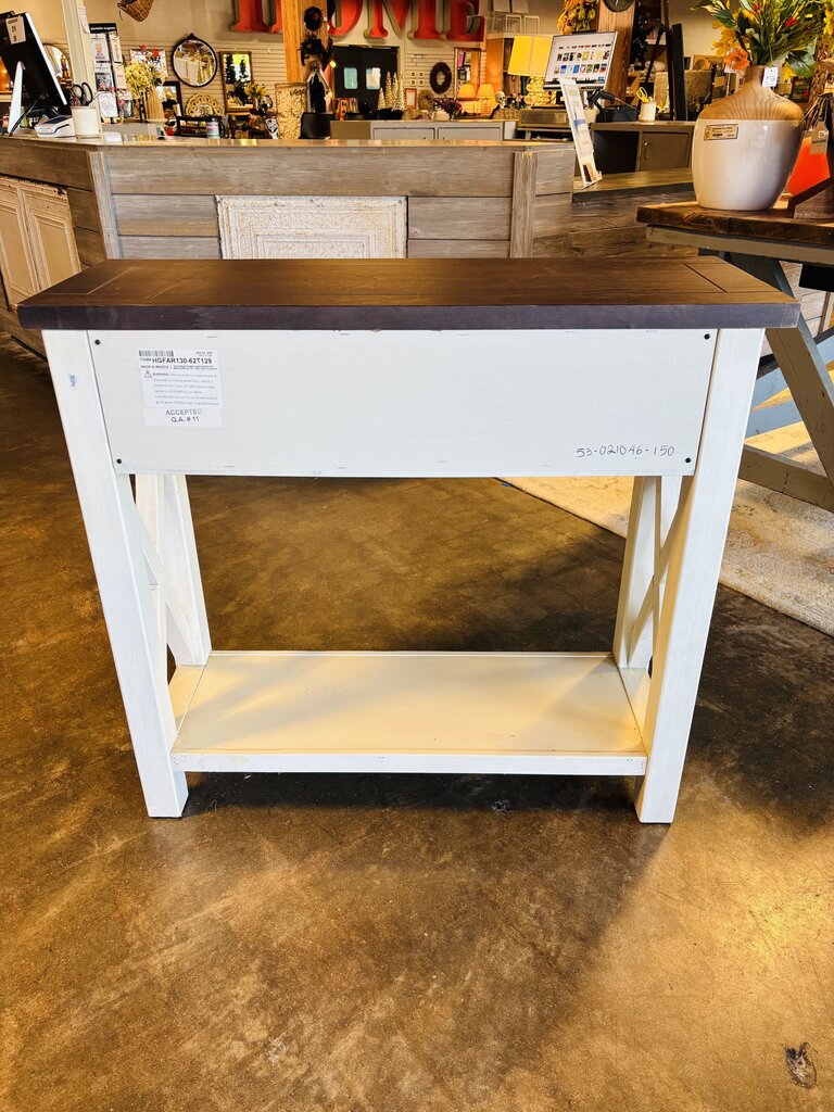 Entryway Table/Console 38 X 13.75 X 34.25