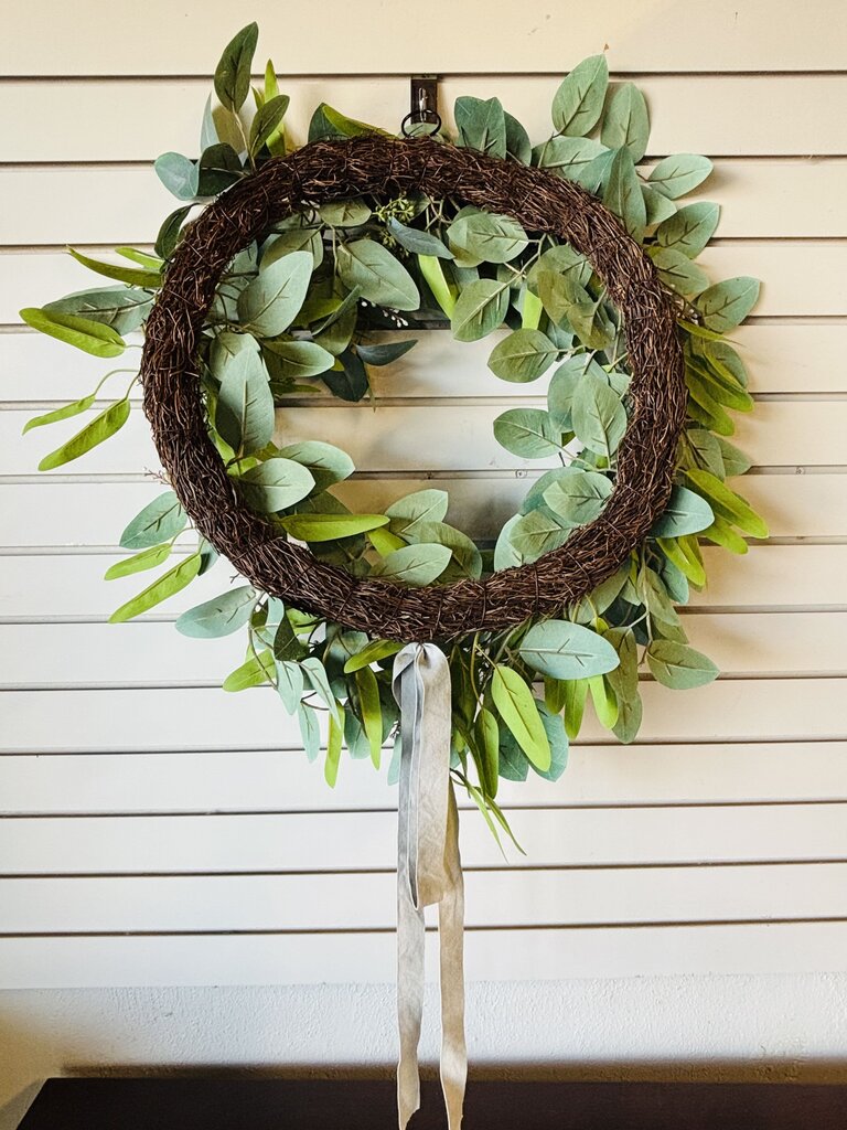 Faux Botanical Wreath