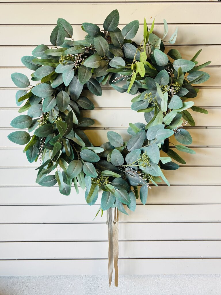 Faux Botanical Wreath