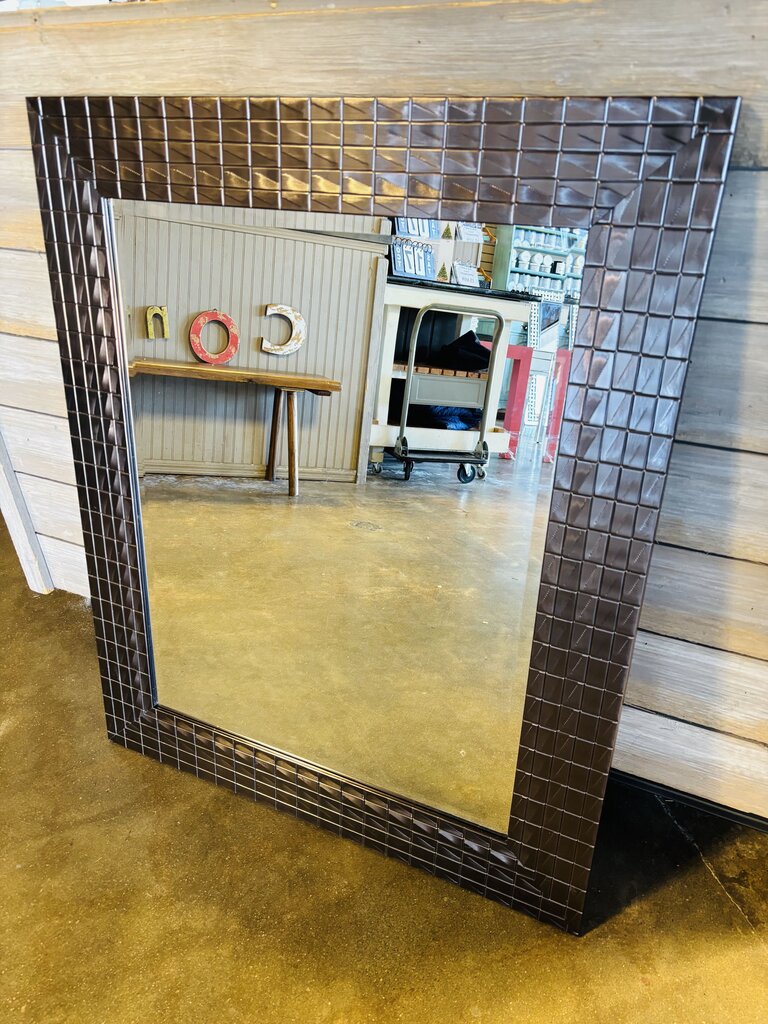 Geometric Tile Mirror 30 X 36