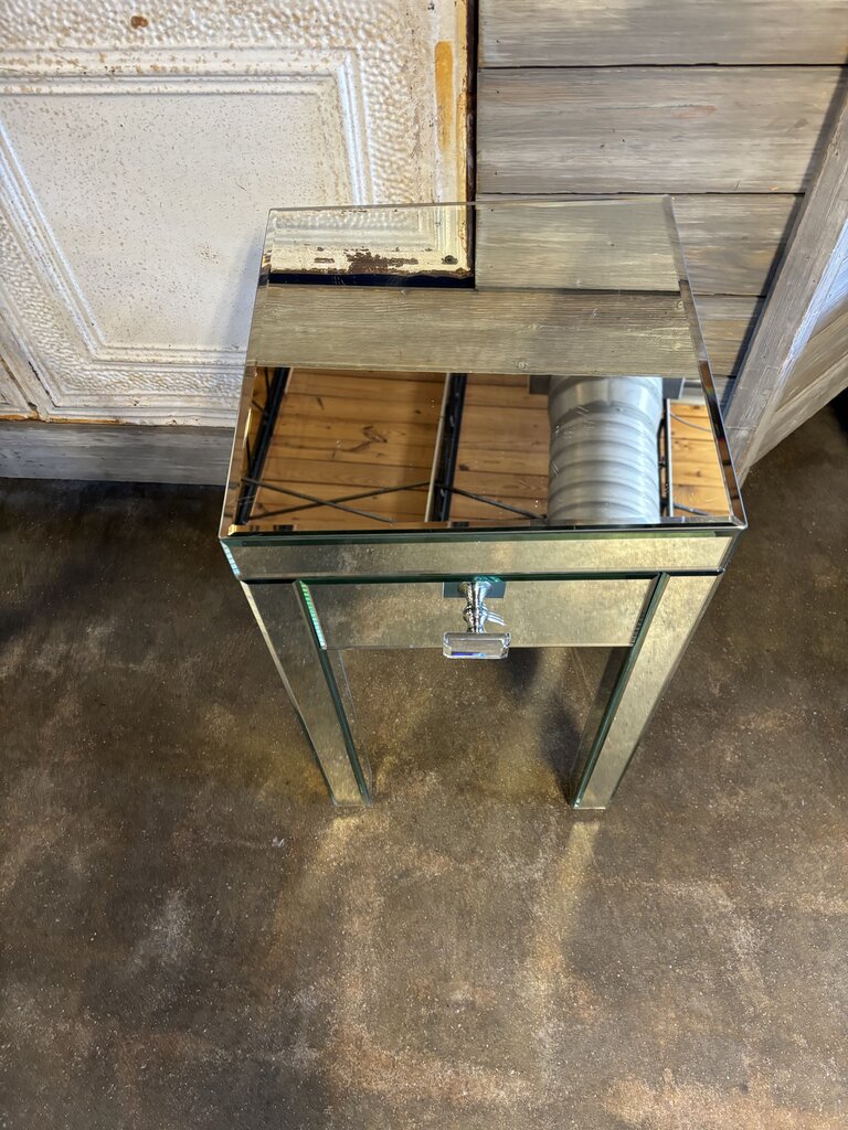 Mirrored Nightstand 14 X 14 x 25.5