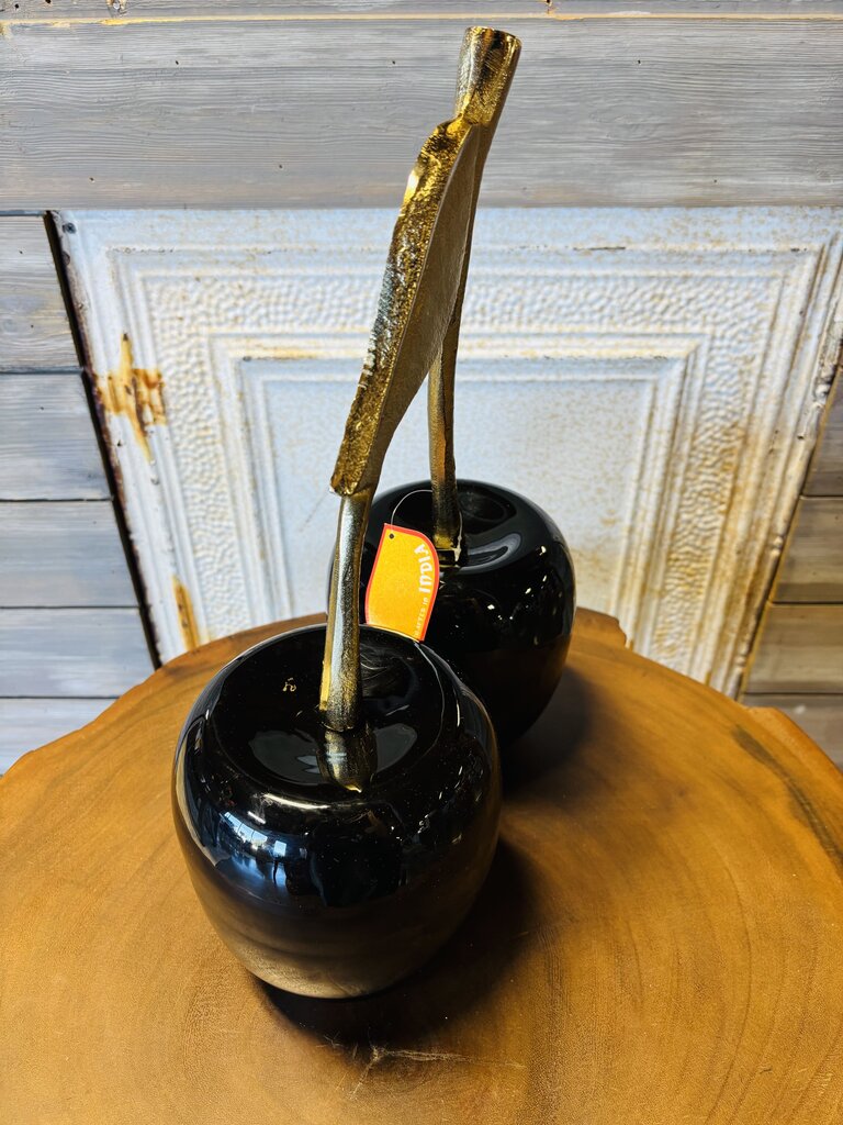 Oversized Cherries Sculpture