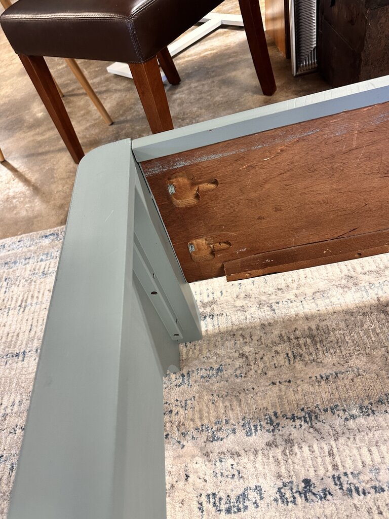Painted Solid Sleigh Bed