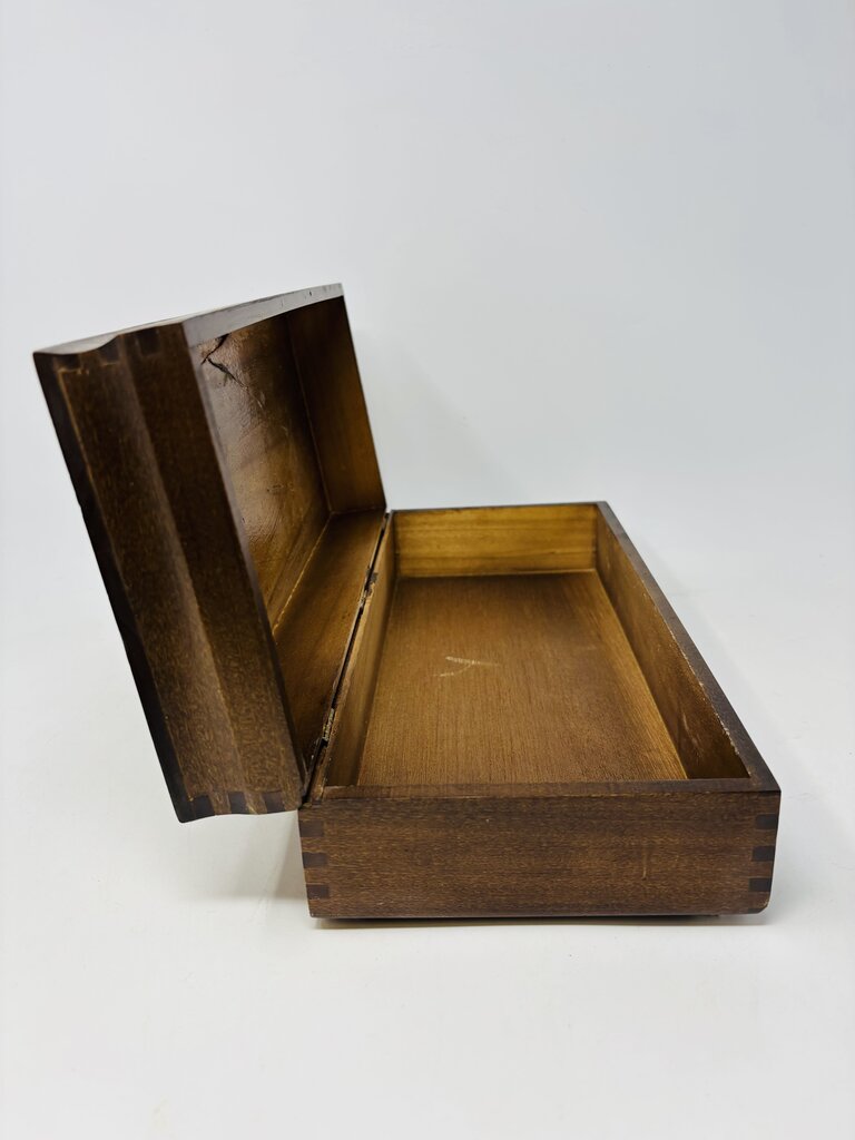 Rectangle Wood Storage Box