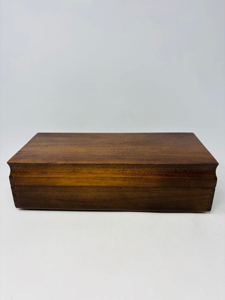 Rectangle Wood Storage Box