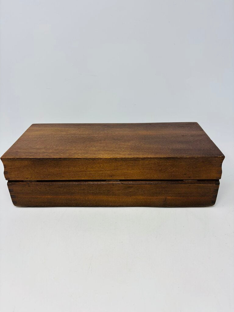 Rectangle Wood Storage Box