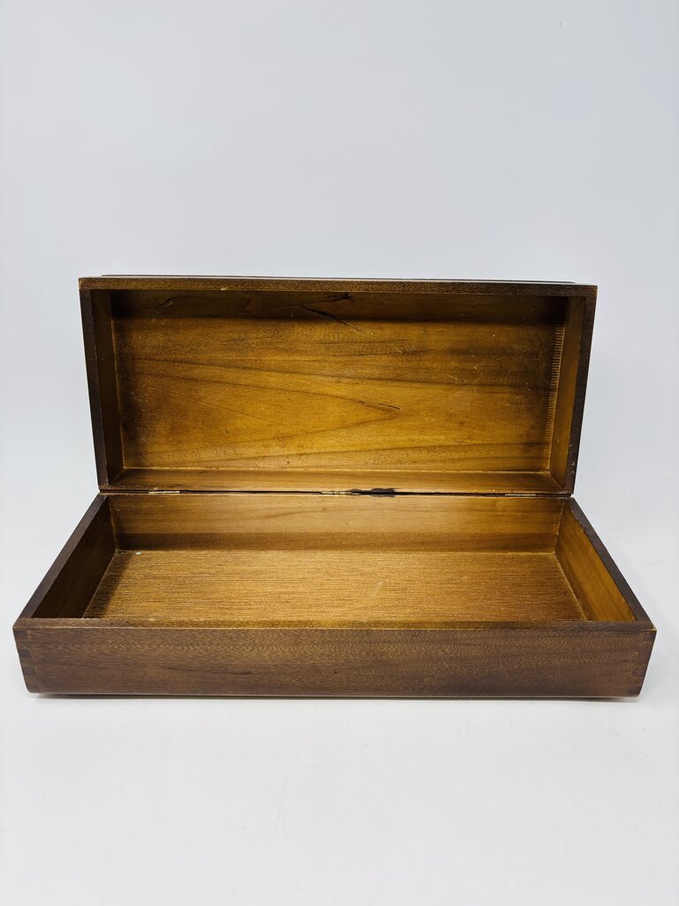 Rectangle Wood Storage Box