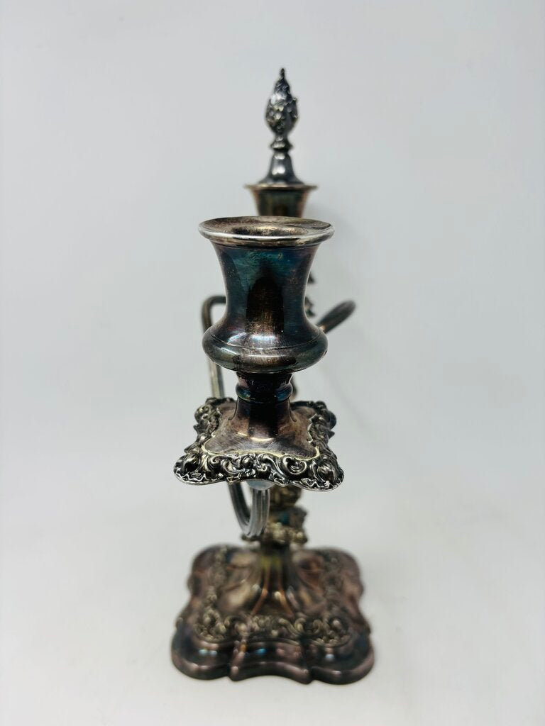 Vintage Ornate 3 Light Candelabra