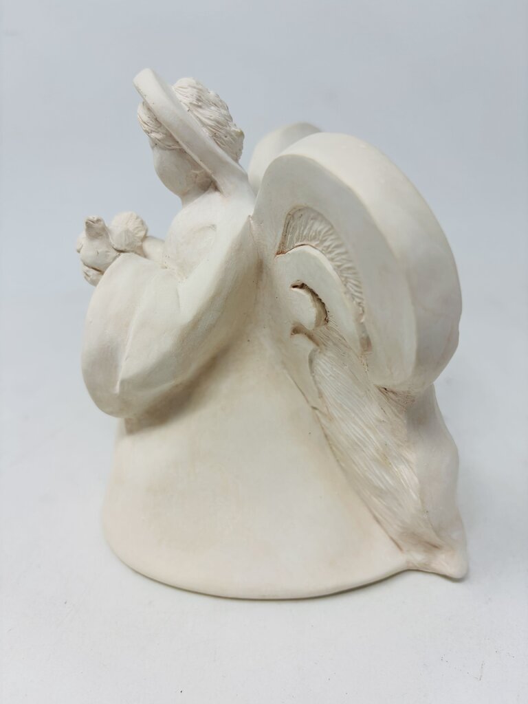 Angel with Dove Candle Holder