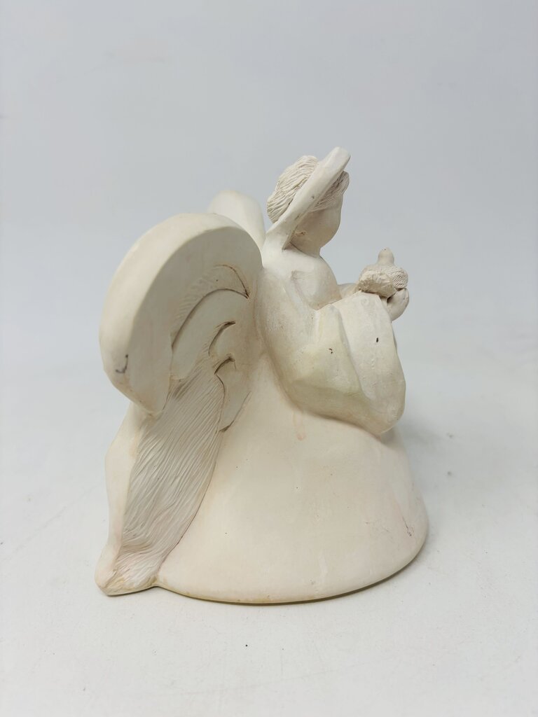 Angel with Dove Candle Holder