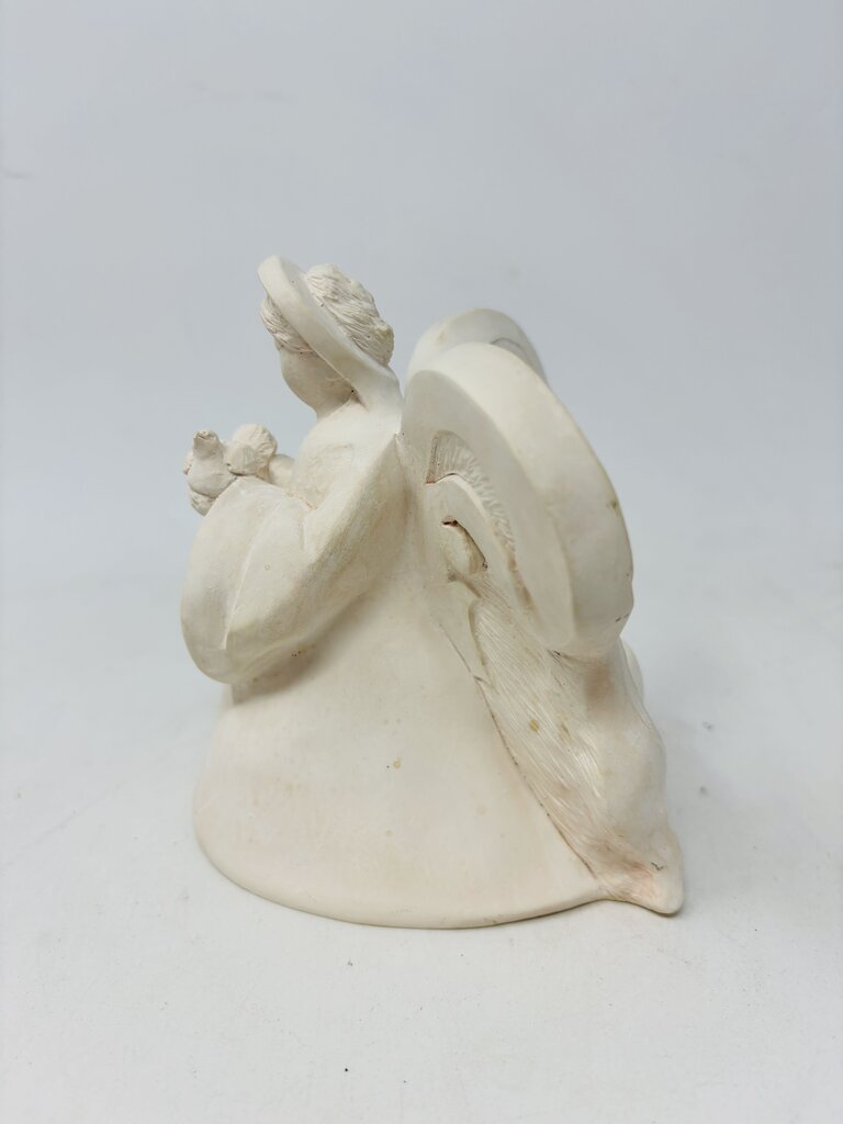 Angel with Dove Candle Holder