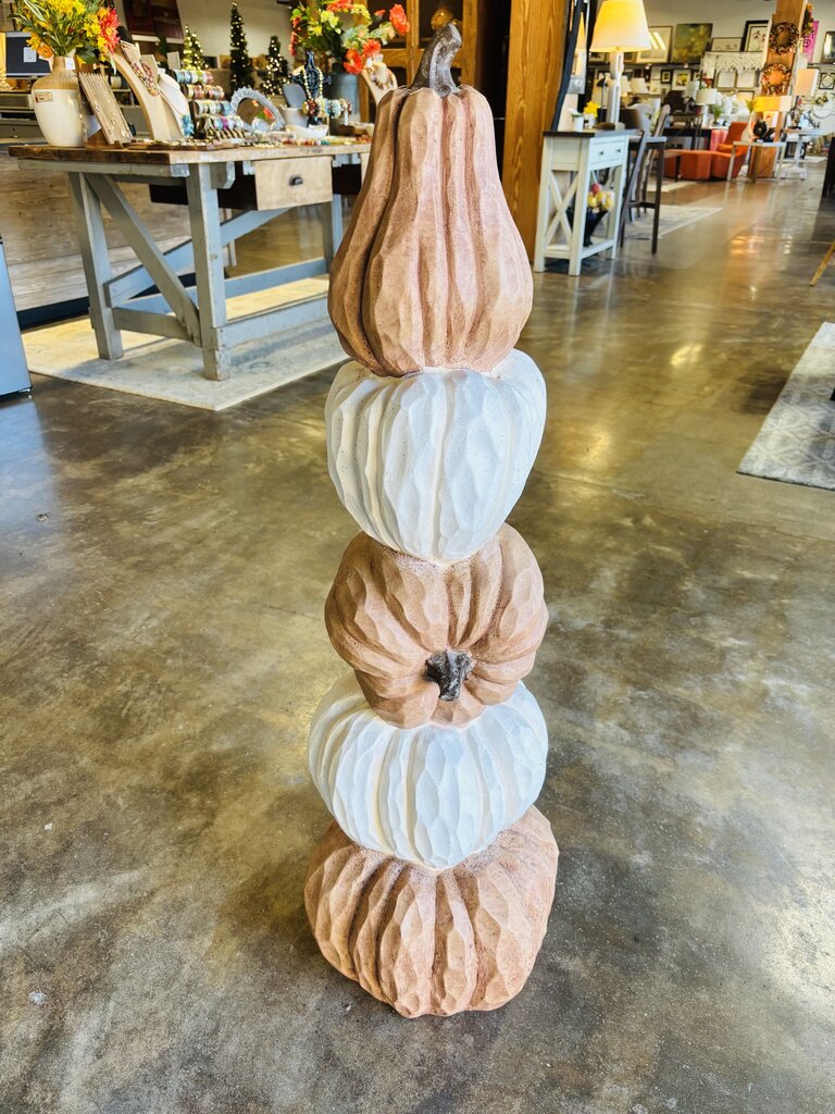Heavy 5 Stacking Pumpkins Tower