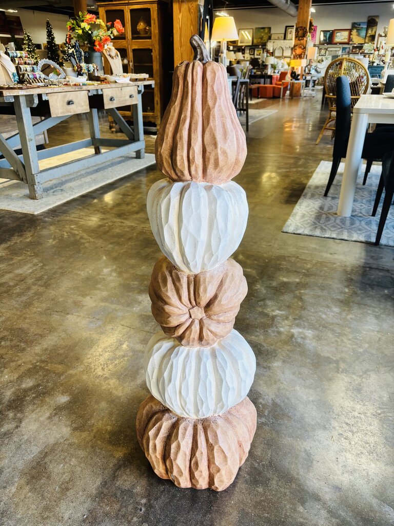 Heavy 5 Stacking Pumpkins Tower