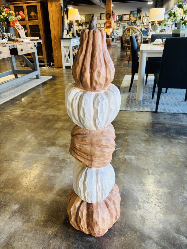 Heavy 5 Stacking Pumpkins Tower