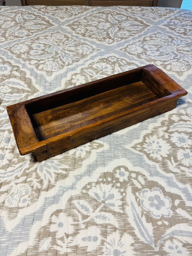 Heavy Wood Dough Bowl