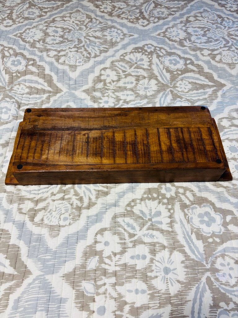 Heavy Wood Dough Bowl