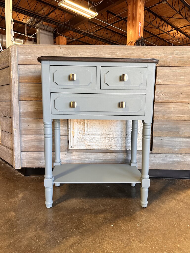 3 Drawer Side Table