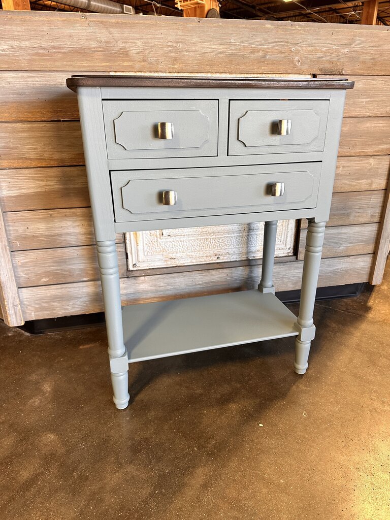 3 Drawer Side Table