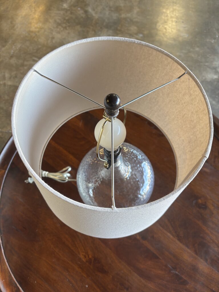 Glass Jug Base Lamp