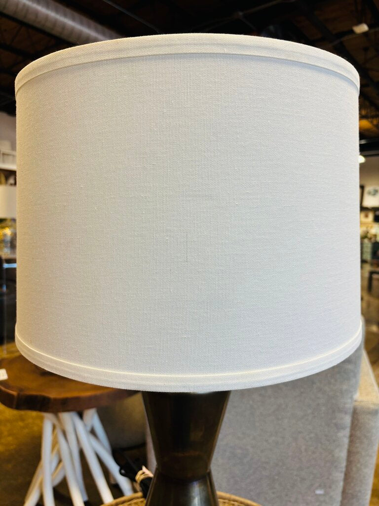 Metalized Glass USB Table Lamp