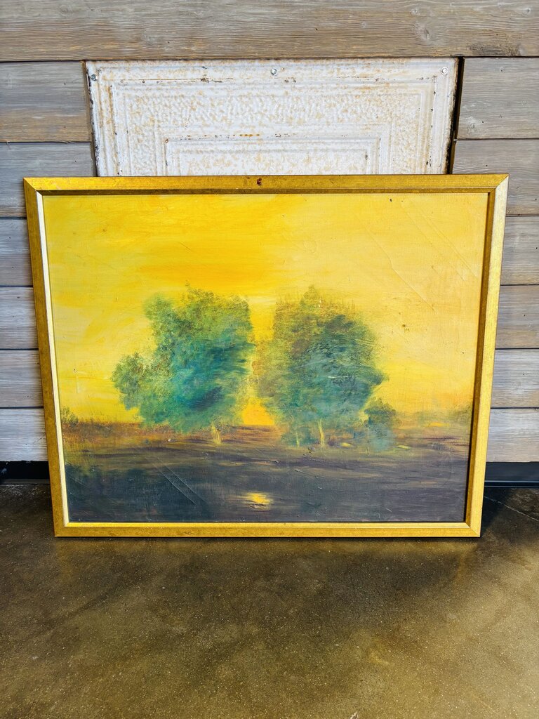 Impressionist Trees Landscape