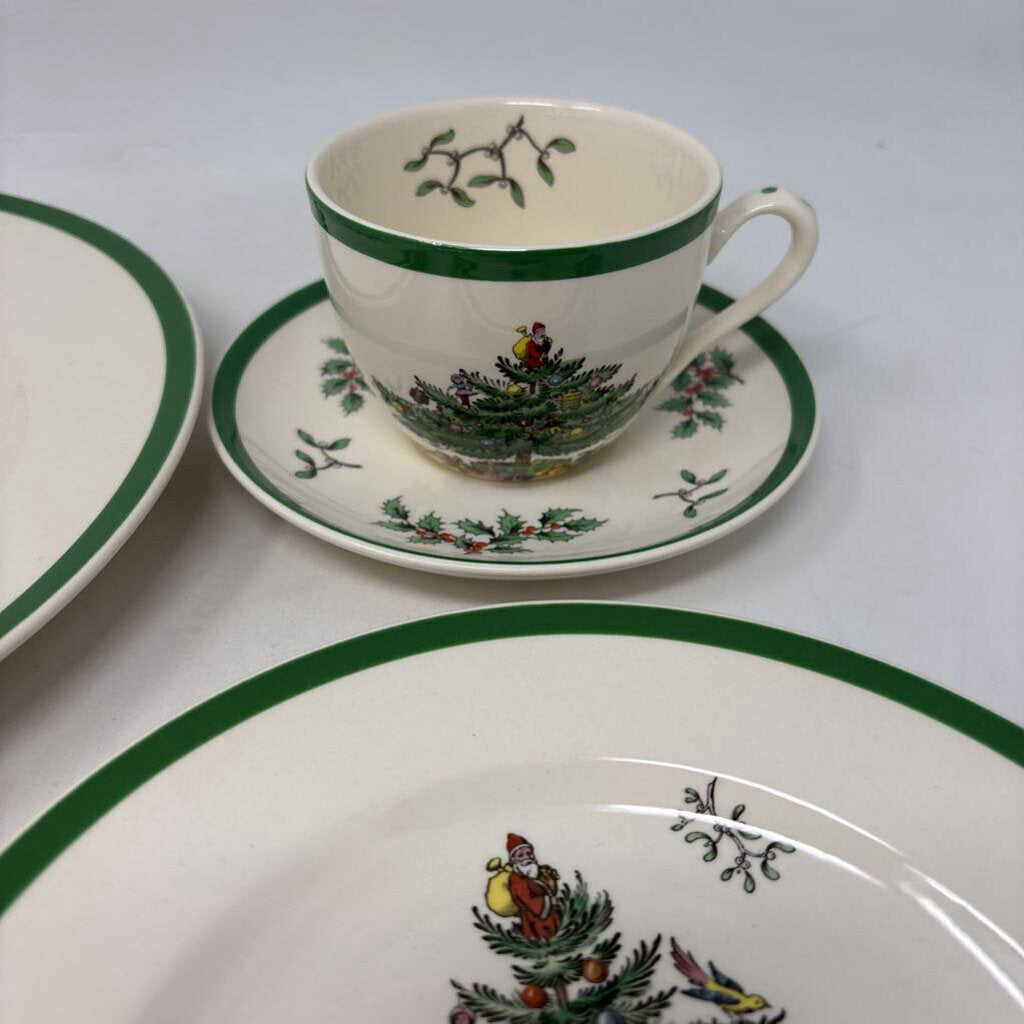 SPODE Christmas Tree Place Setting