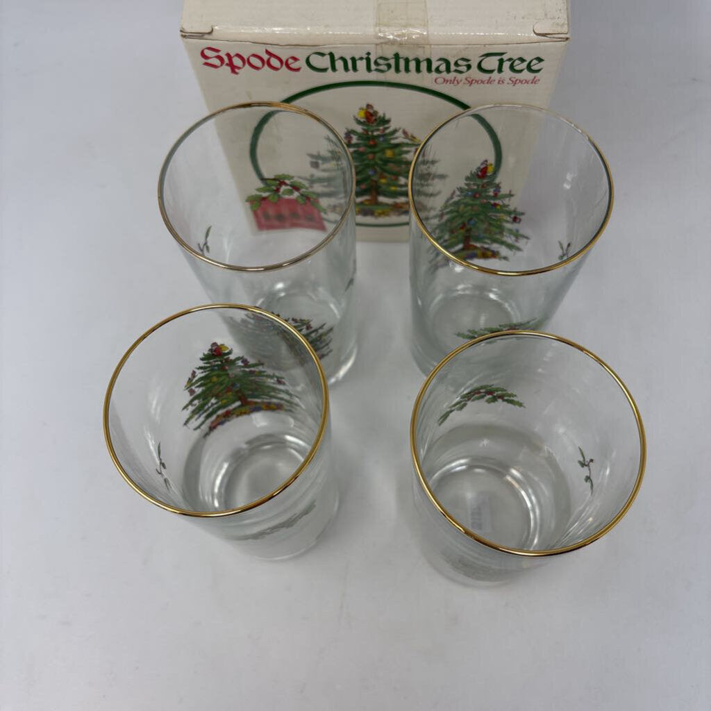 SPODE Highball Glasses in Box