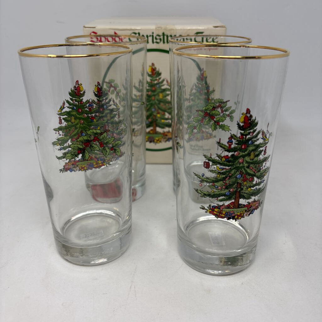 SPODE Highball Glasses in Box