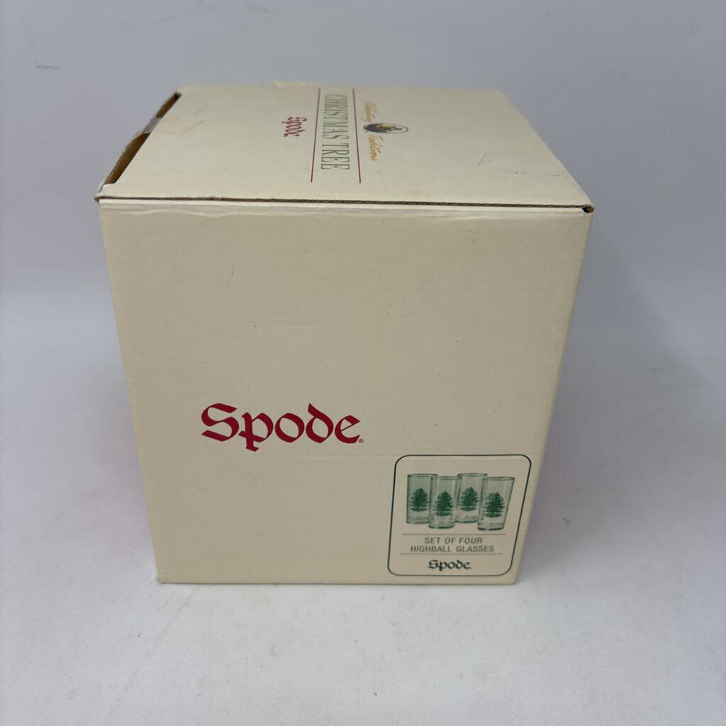 SPODE Highball Glasses in Box