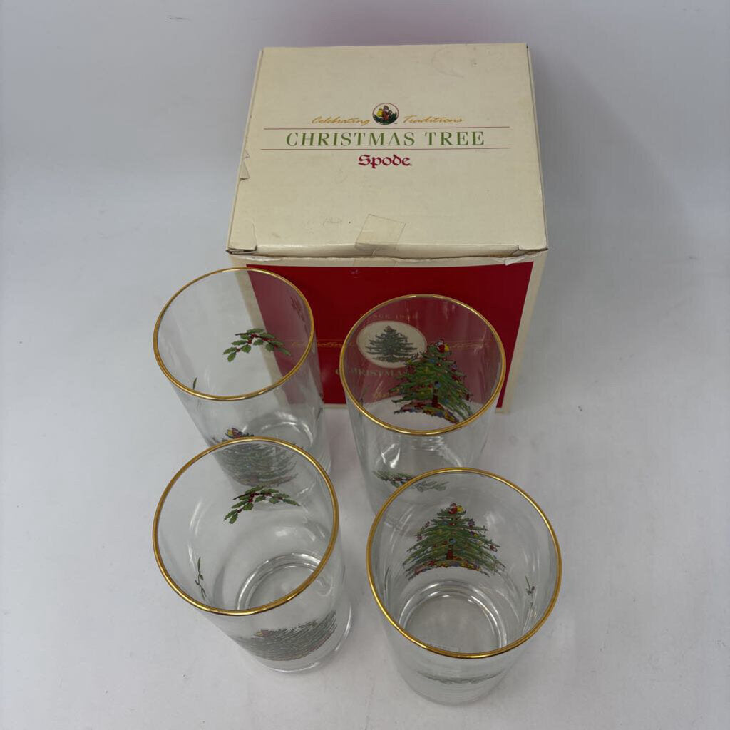 SPODE Highball Glasses in Box