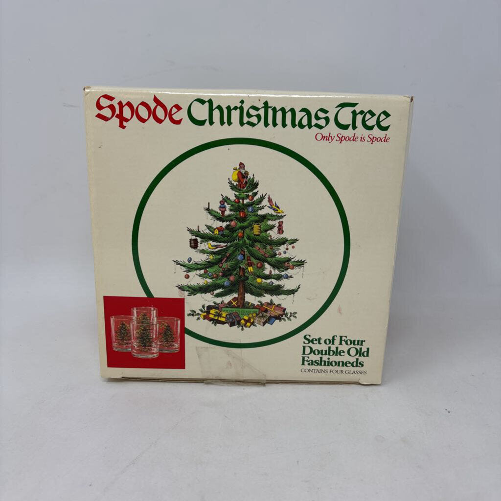 SPODE Double Old Fashioneds In Box