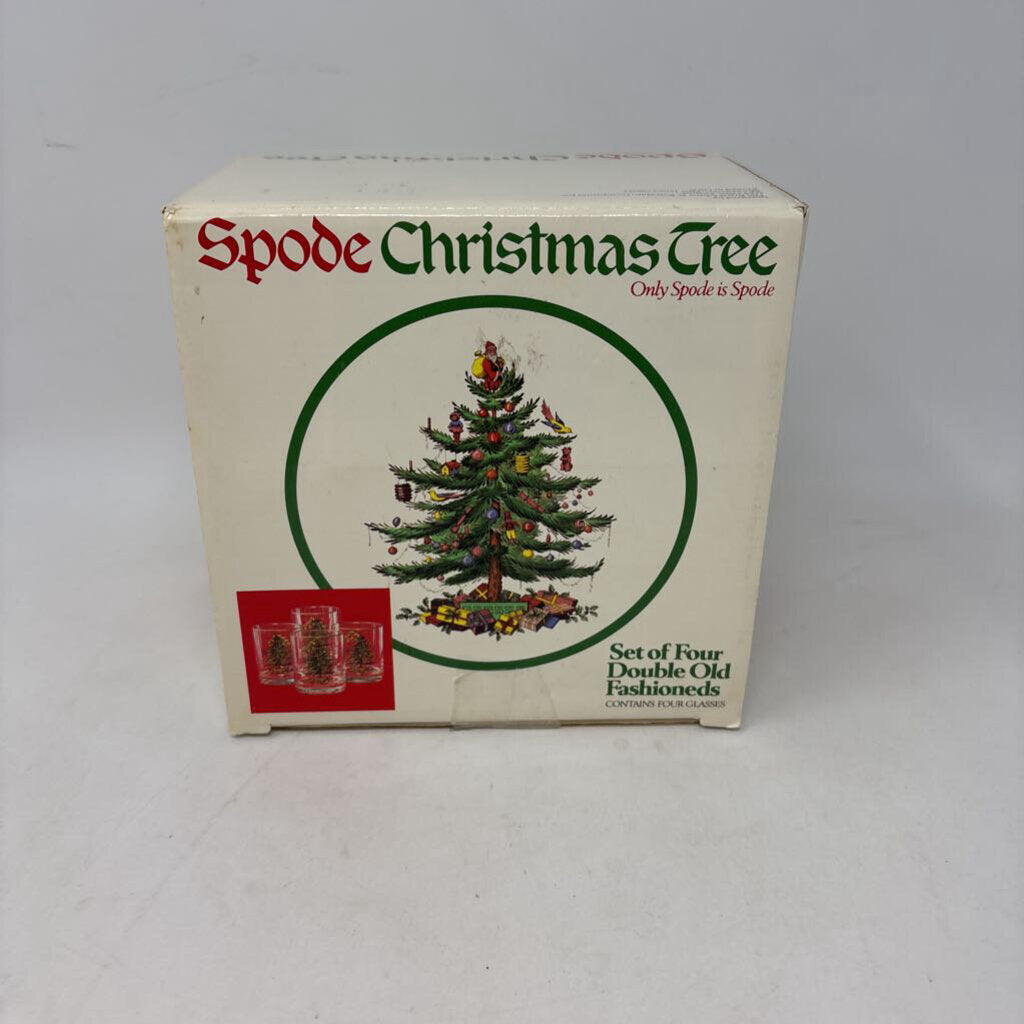 SPODE Double Old Fashioneds In Box