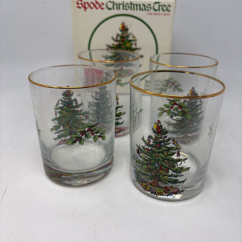 SPODE Double Old Fashioneds In Box