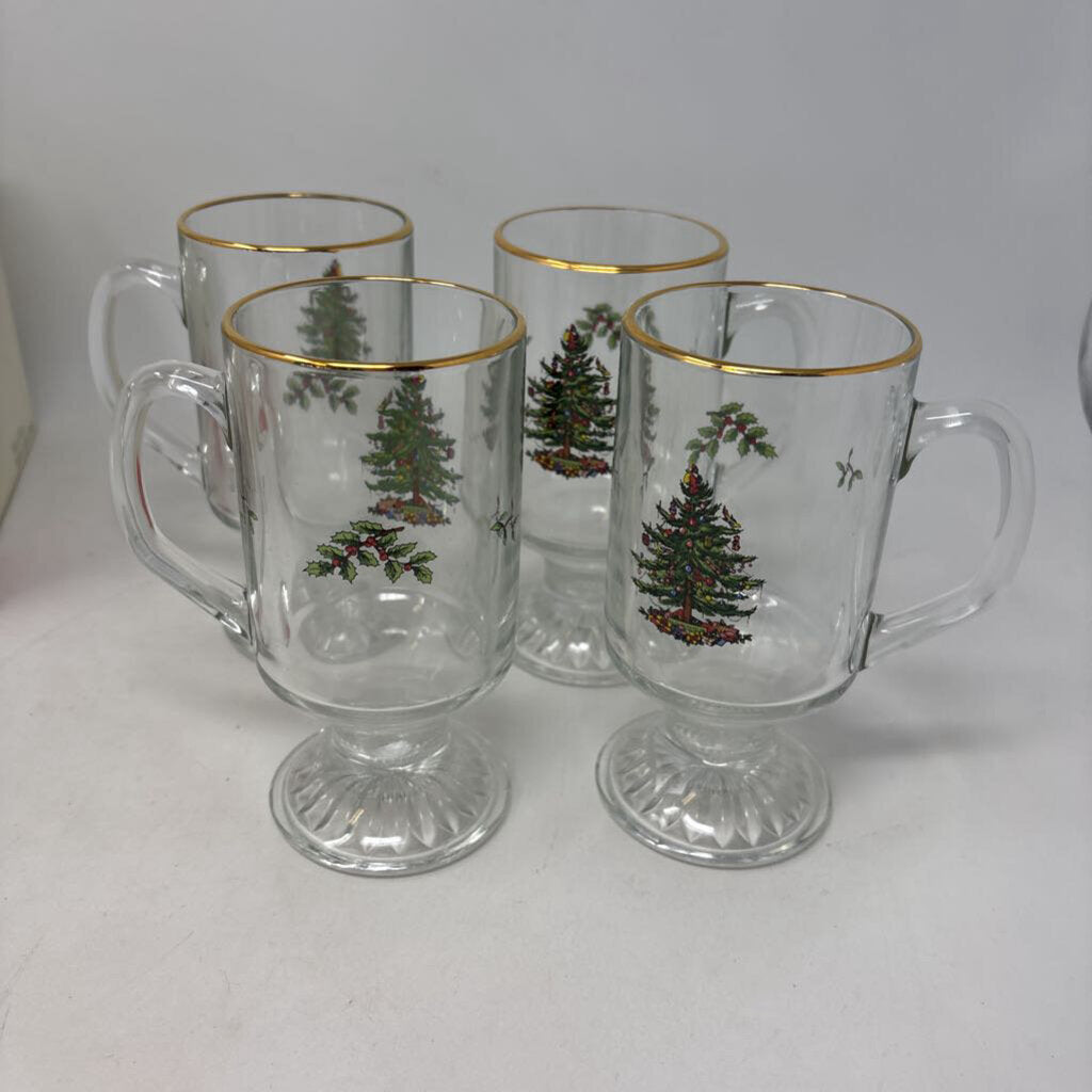 SPODE Irish Coffee Mugs in Box