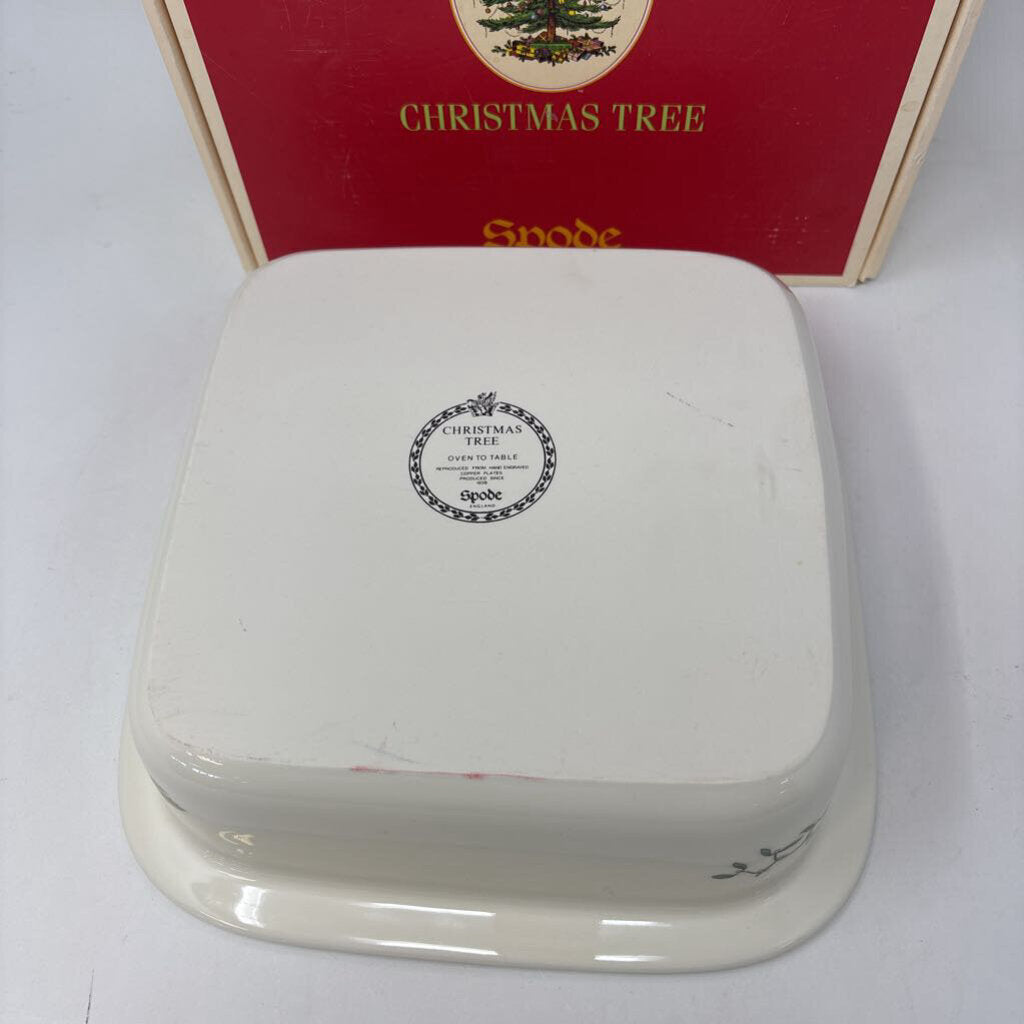 SPODE Square Rim Dish