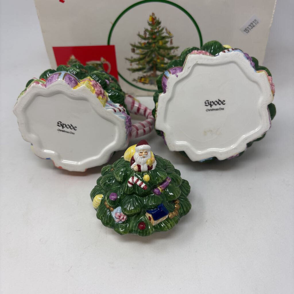 SPODE Creamer & Sugar Set in Box