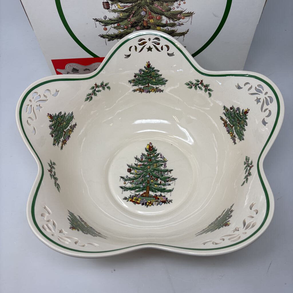 SPODE Pierced Centerpiece Bowl