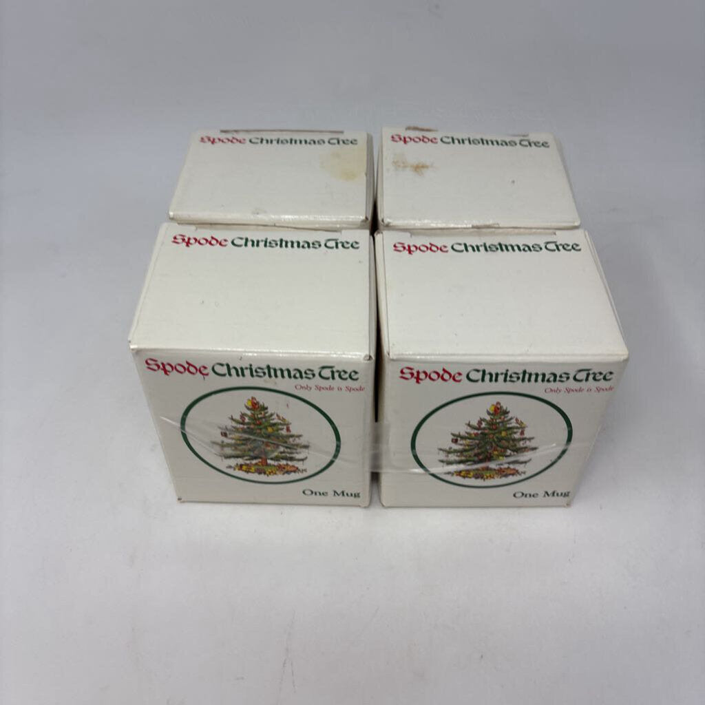 SPODE Mugs in Box 4 PC