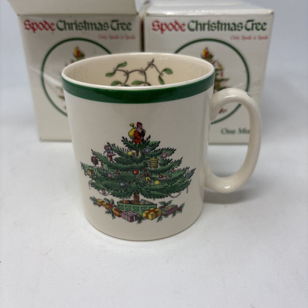 SPODE Mugs in Box 4 PC