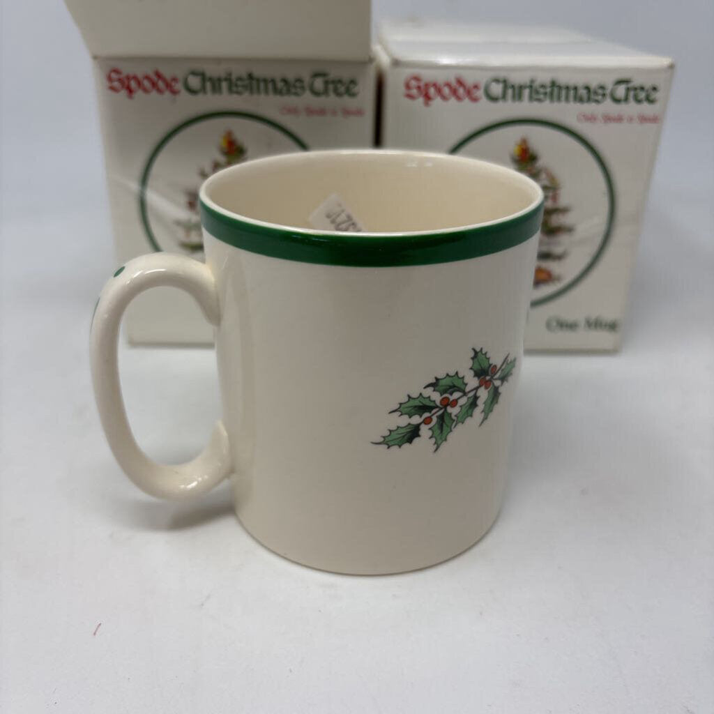 SPODE Mugs in Box 4 PC